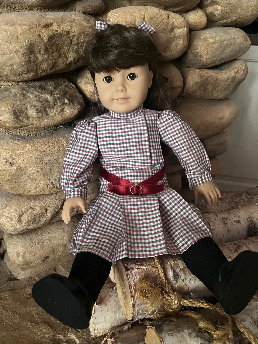American Girl hair dress